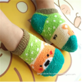 BSP-616 Wholesale Lovely Animal Little Yellow Bear Design Anti-slip Baby Socks Cute Baby Socks